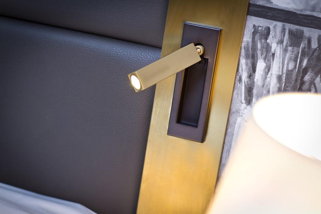 Modern Minimalist Embedded Aluminum LED Wall Sconce 1-Light