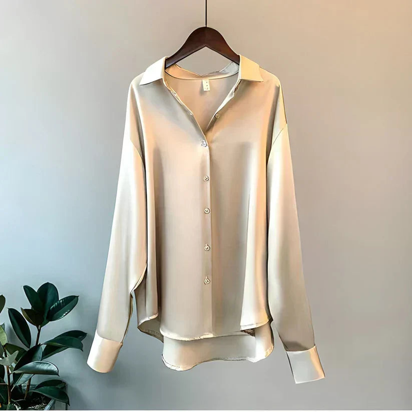 Puili | Refined Silk Shirt