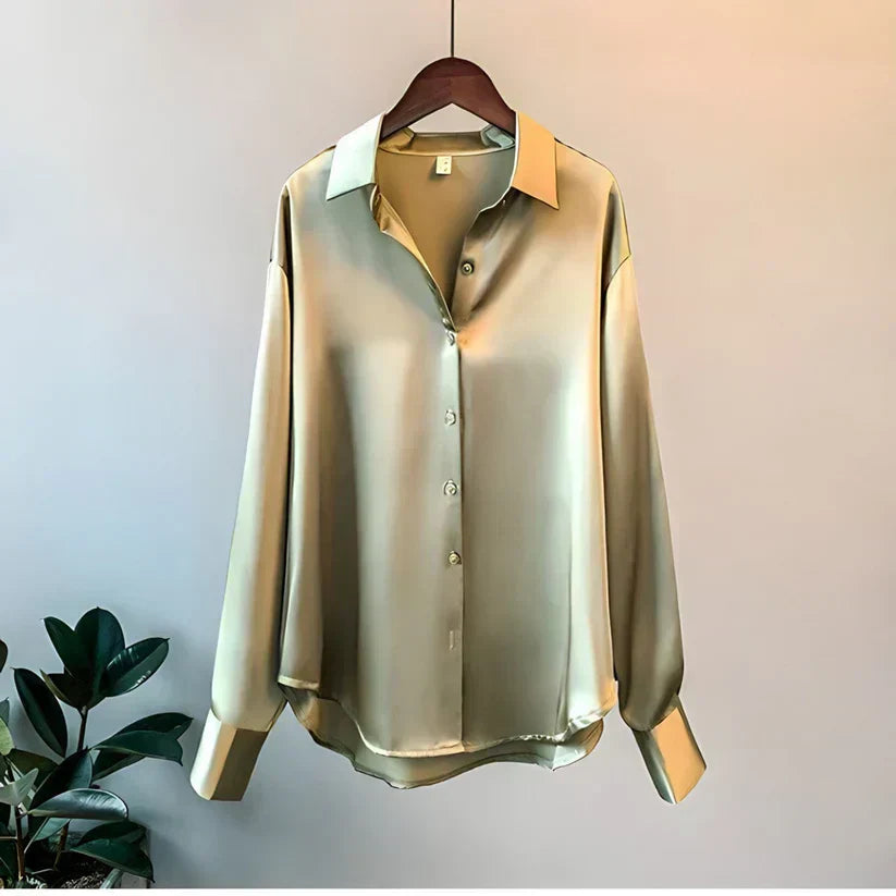 Puili | Refined Silk Shirt