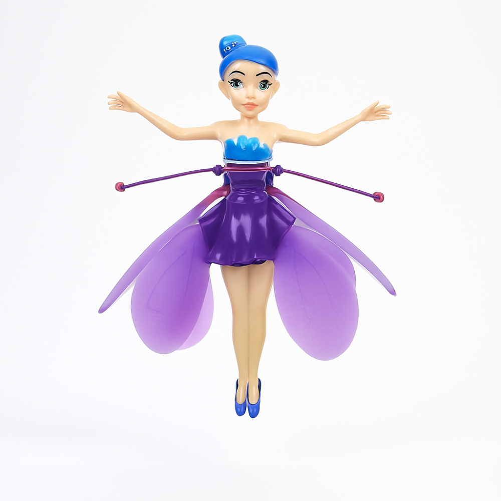 Flying Fairy Princess Toy Rechargeable LED Hand Sensor Children