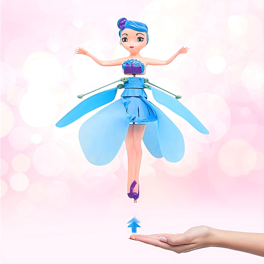 Flying Fairy Princess Toy Rechargeable LED Hand Sensor Children