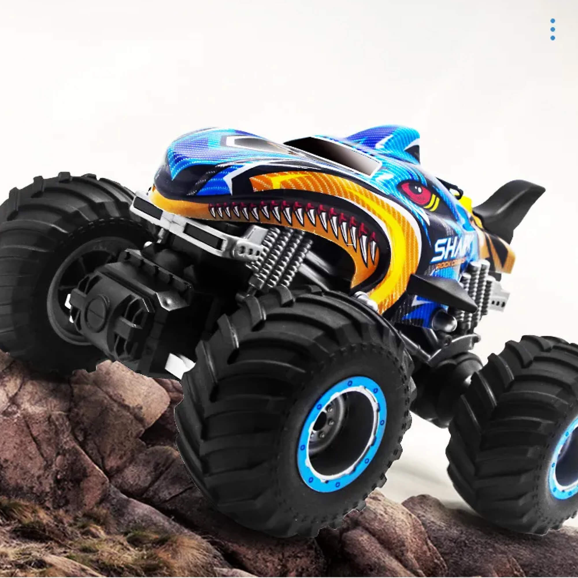 Monster Truck RC 4x4 Off-Road – Auto radiocomandata Rock Crawler Drift (Design Shark Digger)
