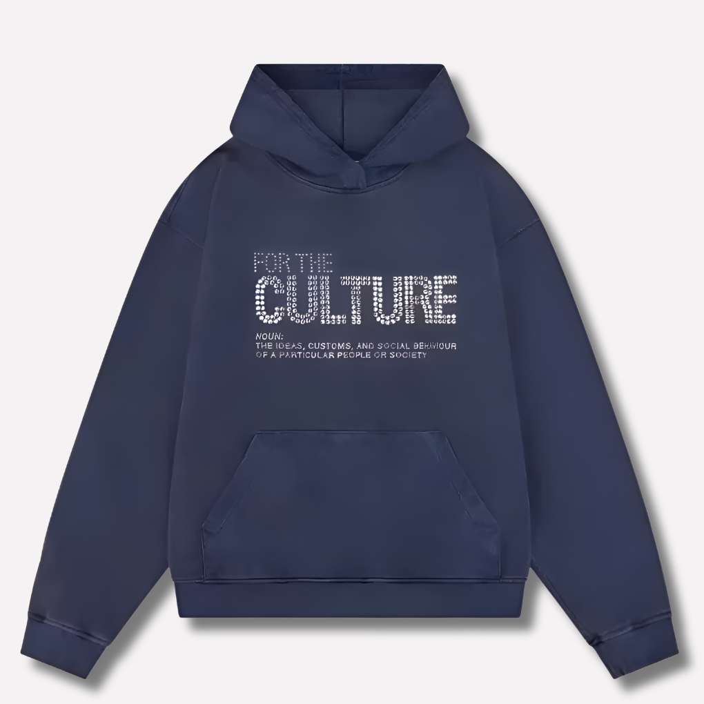 Statement Hoodie – “For The Culture” Street Style