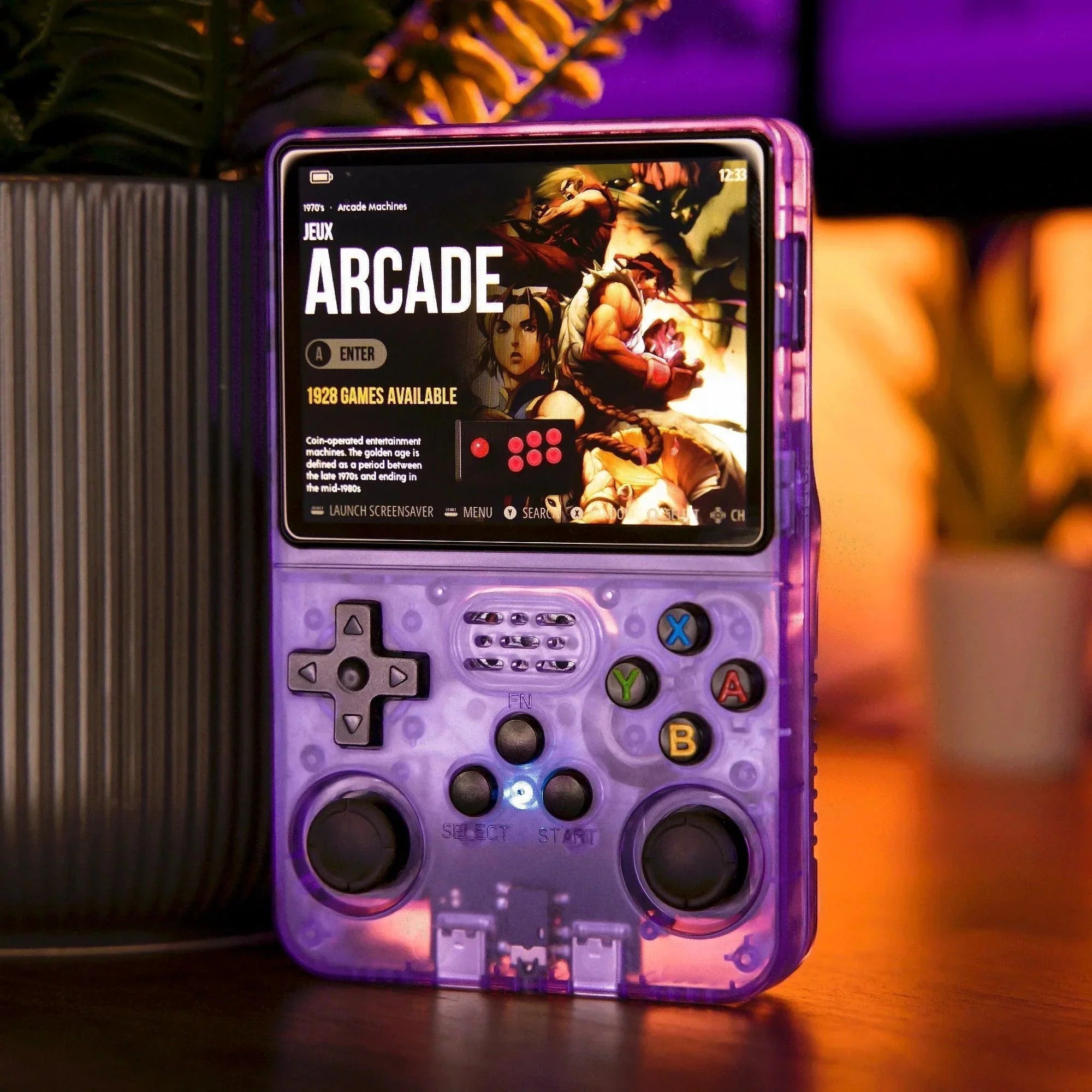 Console da gioco portatile con 20.000 classici preinstallati, display IPS 3,5", memoria 64GB/128GB – Console compatta per giochi nostalgici