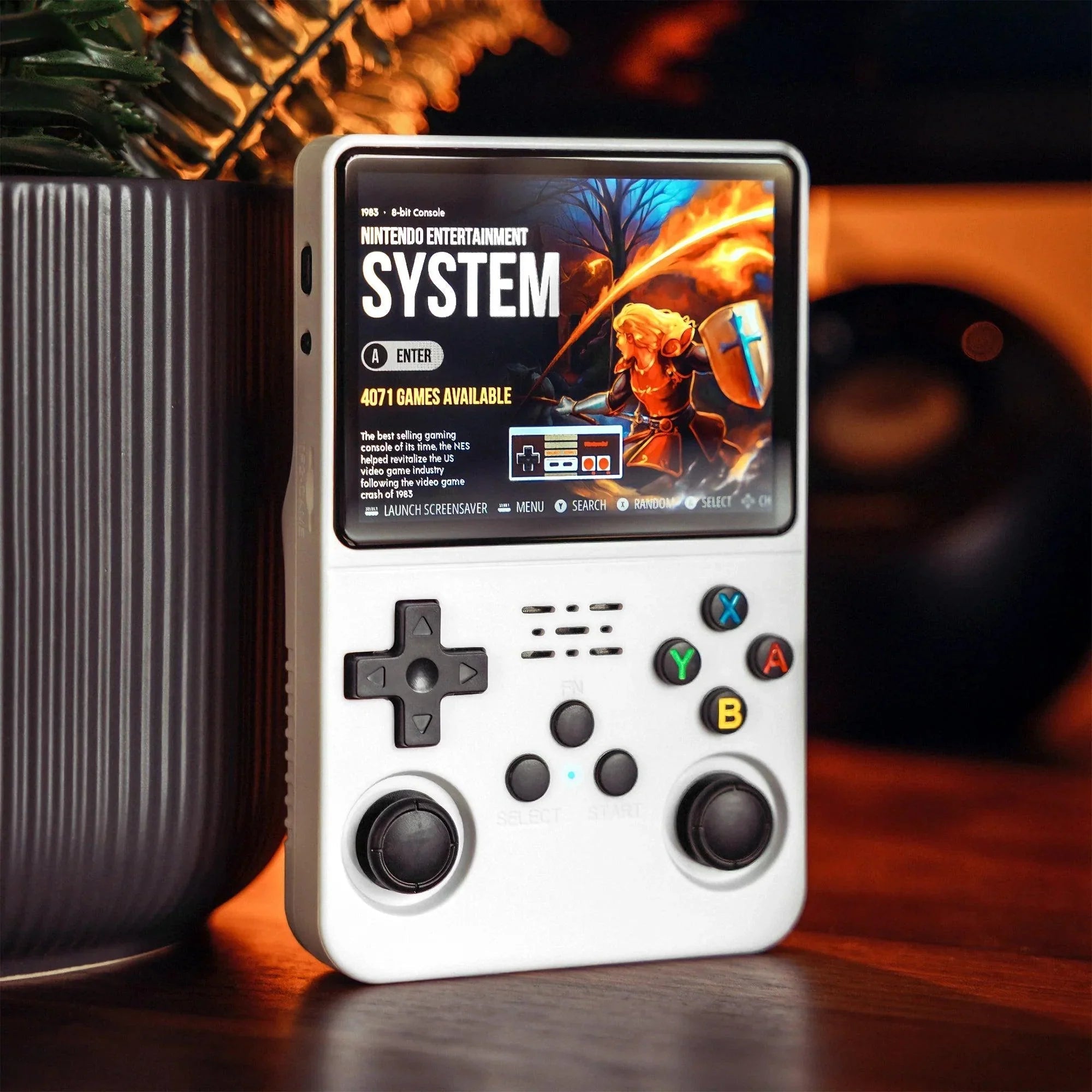 Console da gioco portatile con 20.000 classici preinstallati, display IPS 3,5", memoria 64GB/128GB – Console compatta per giochi nostalgici