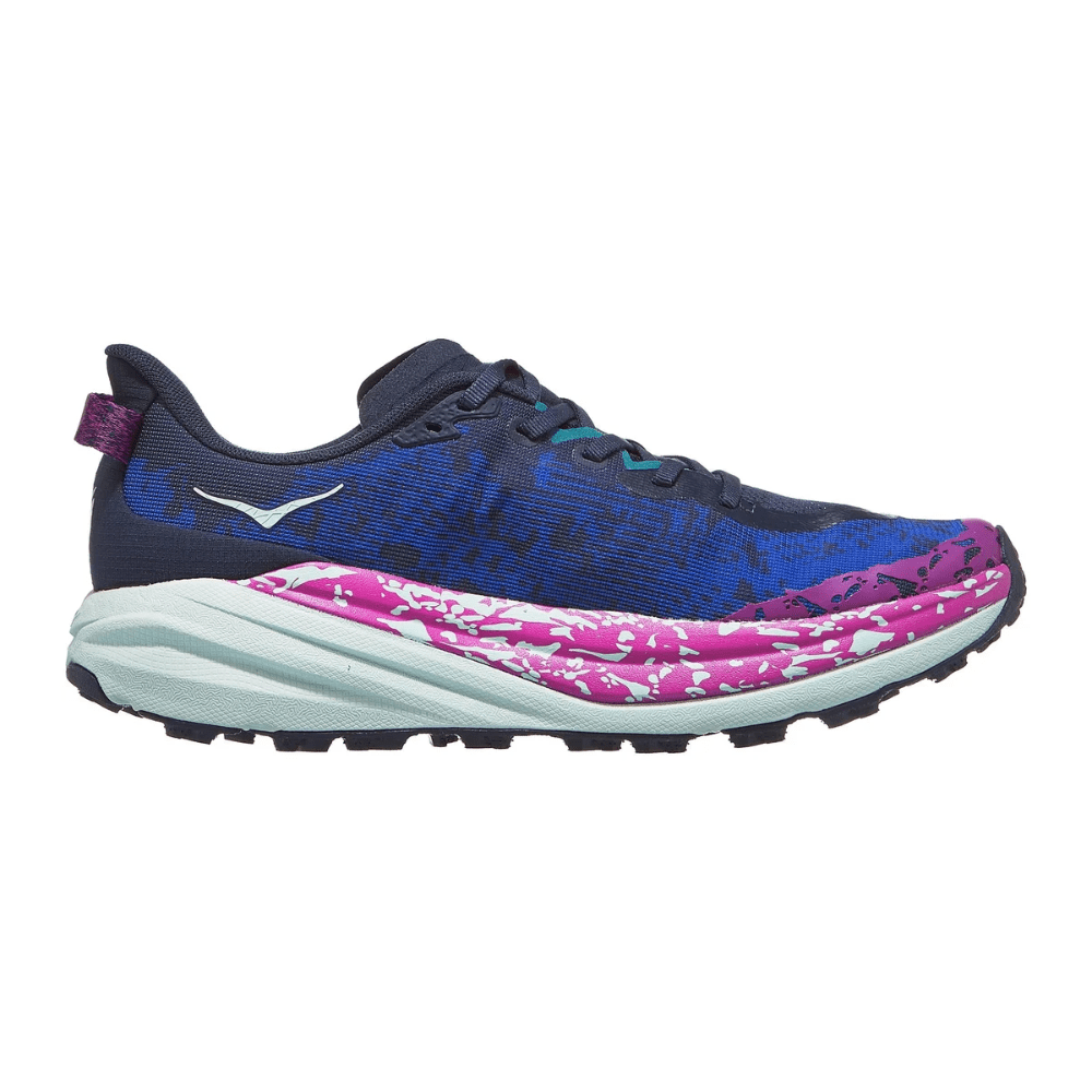 Hoka Speedgoat 6 Lightweight Cushioned Trail Running Shoes – High-Grip Outdoor Trainers