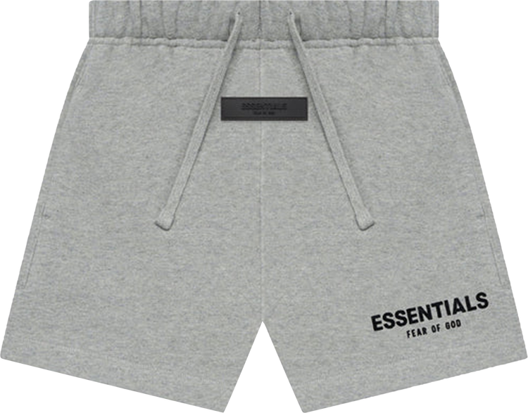 FEAR OF GOD ESSENTIALS SHORTS DARK OATMEAL KIDS/JR SS22
