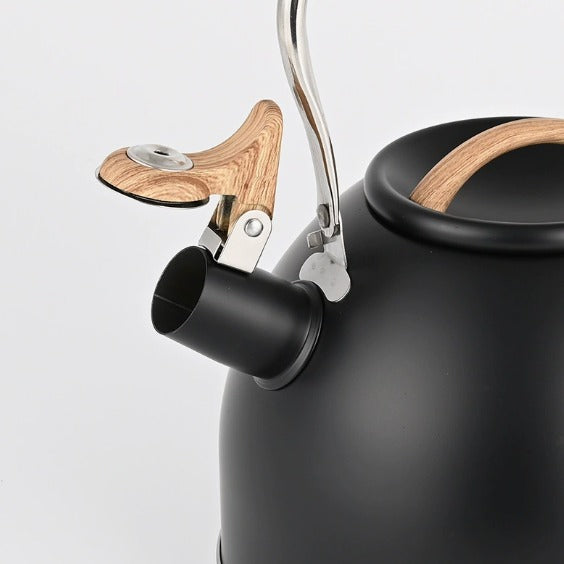 Bollitore fischiante in acciaio inox – stile classico per uso quotidiano