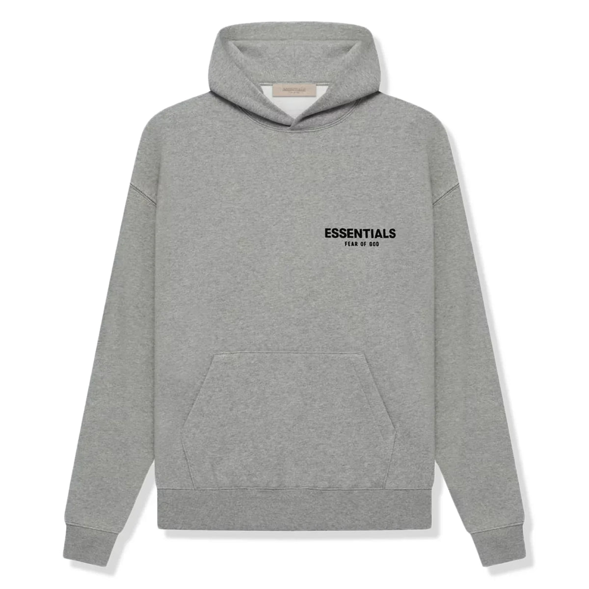 Fear of God Essentials Dark Oatmeal Hoodie SS22