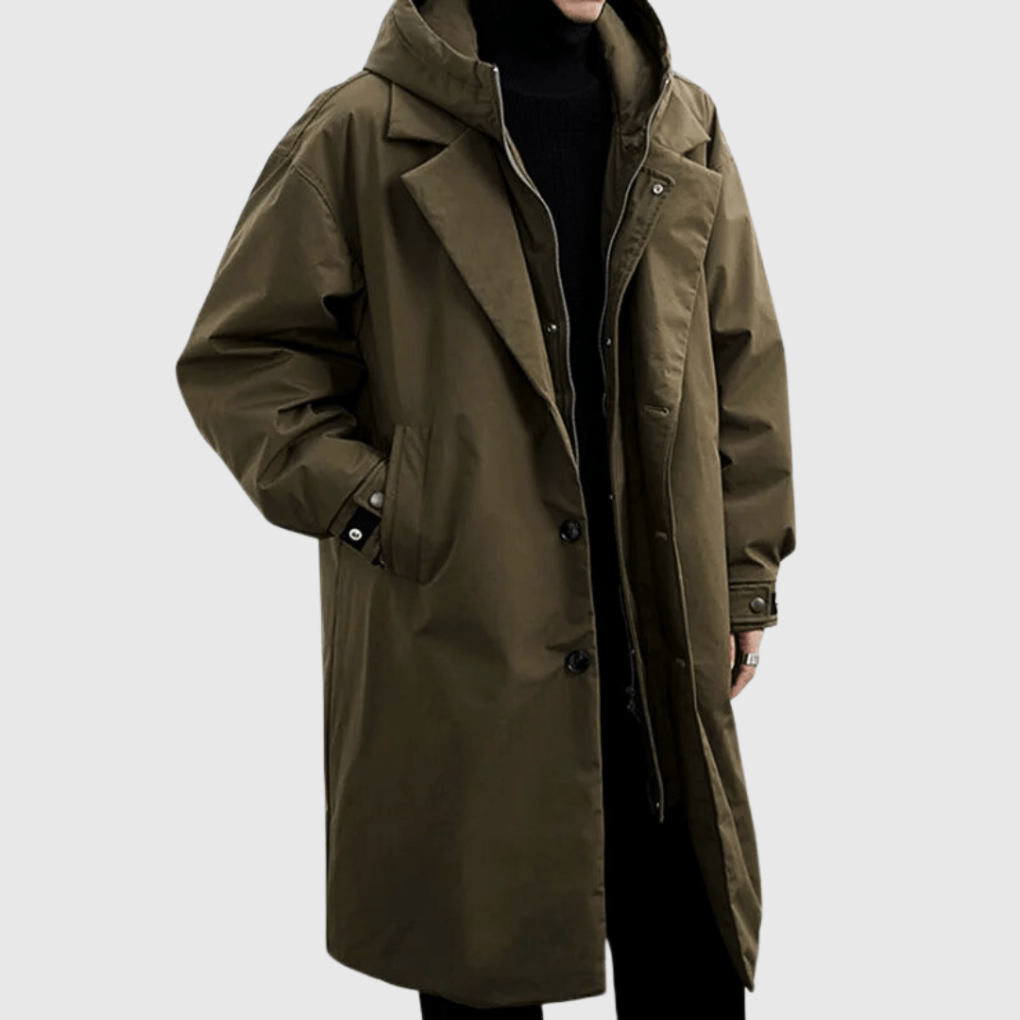 Waterproof Men’s Raincoat for All Weather