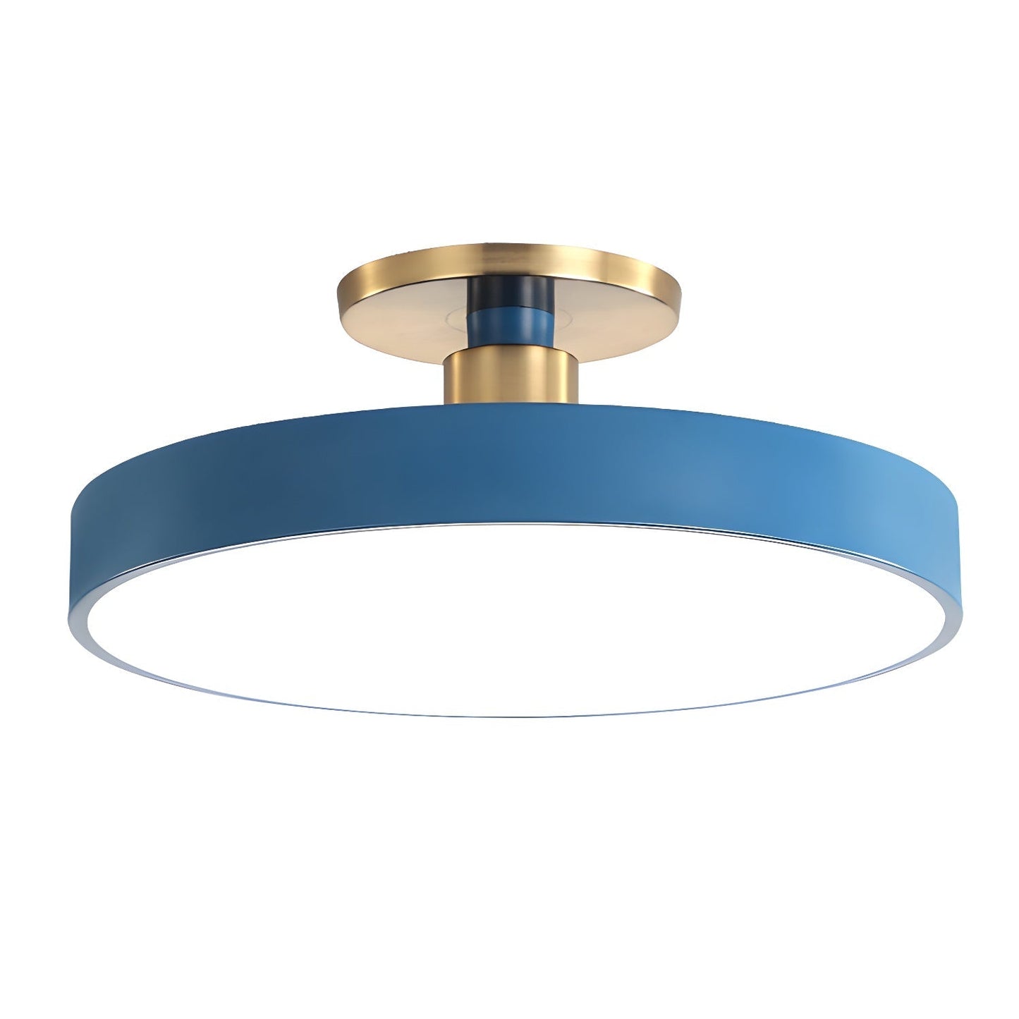 Modern Round LED Flush Mount Ceiling Light 1-Light
