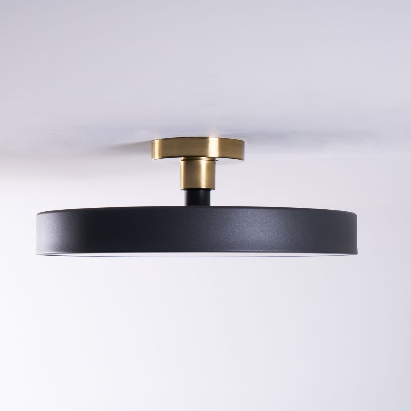 Modern Round LED Flush Mount Ceiling Light 1-Light
