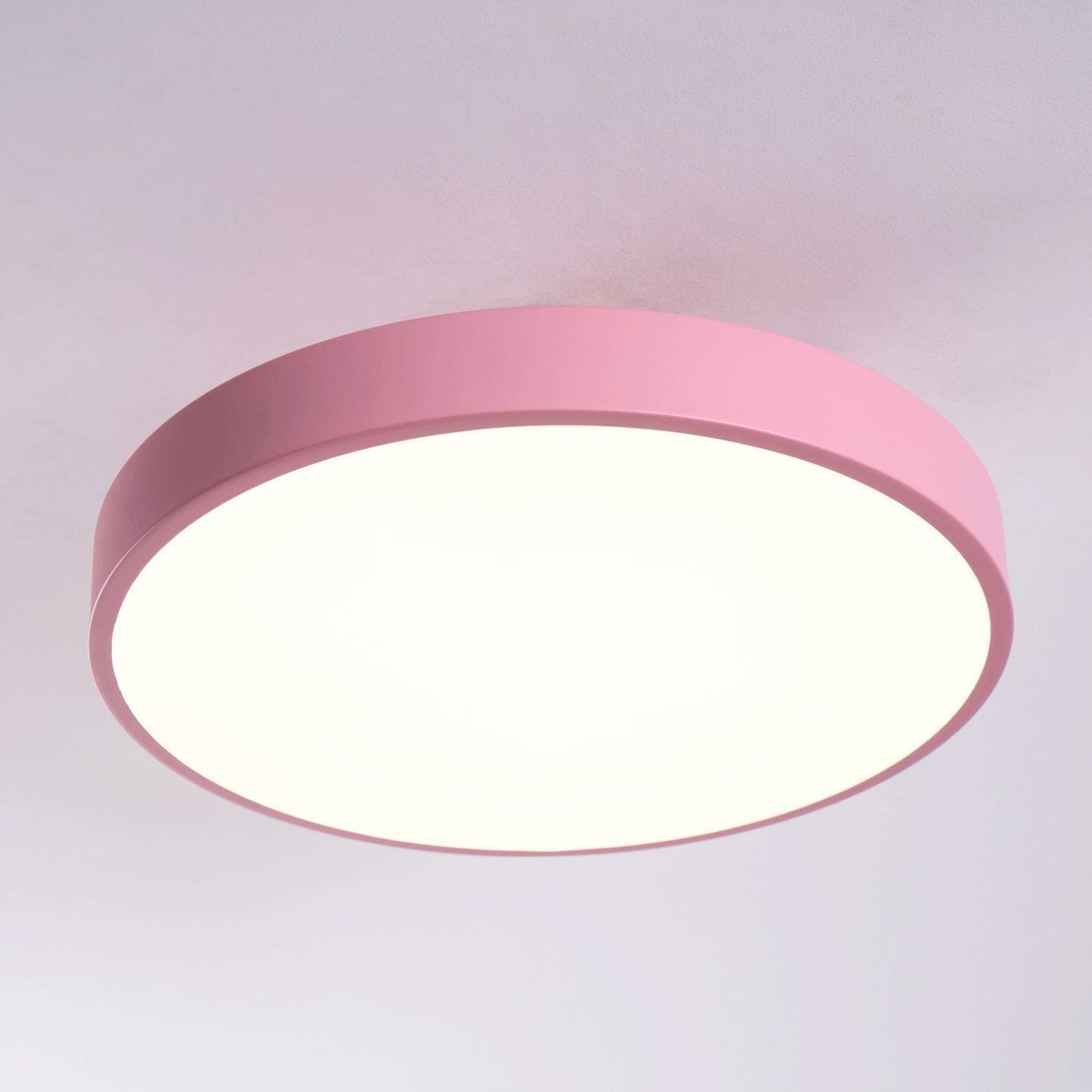 Modern Round LED Flush Mount Ceiling Light 1-Light