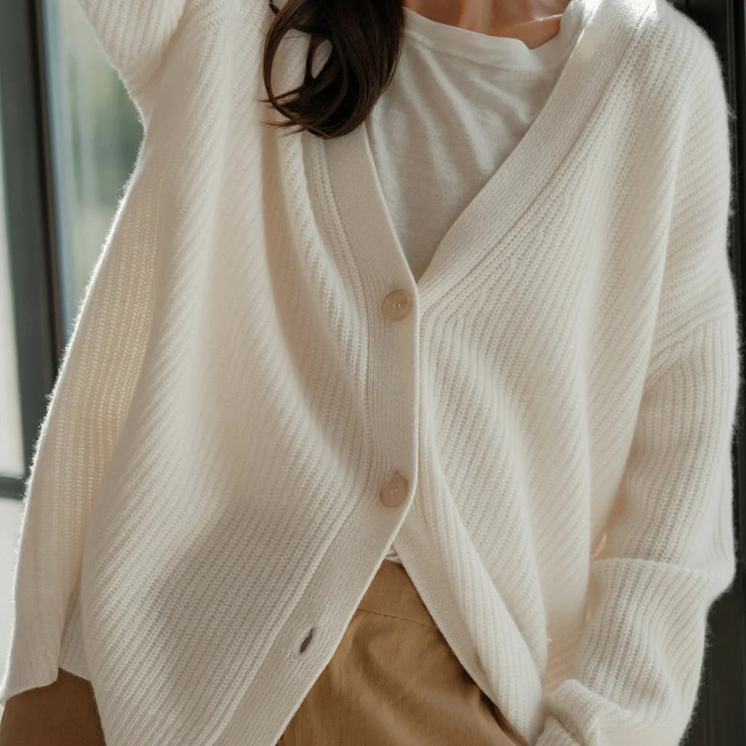 Puili | Oversized Cashmere Cardigan