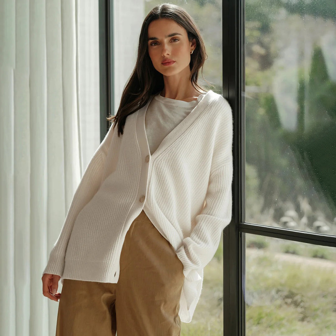 Puili | Oversized Cashmere Cardigan