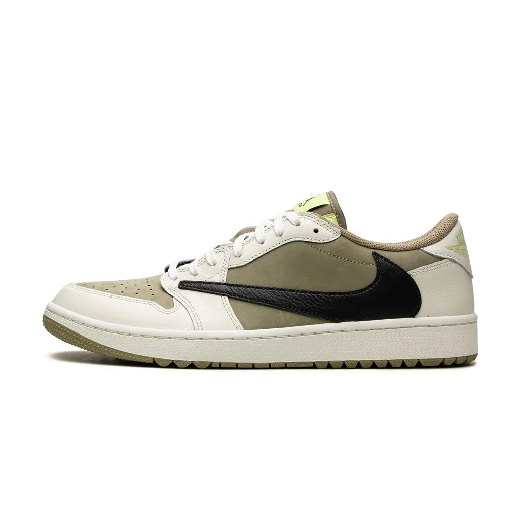 Travis Scott x Air Jordan 1 Low Golf 'Neutral Olive'