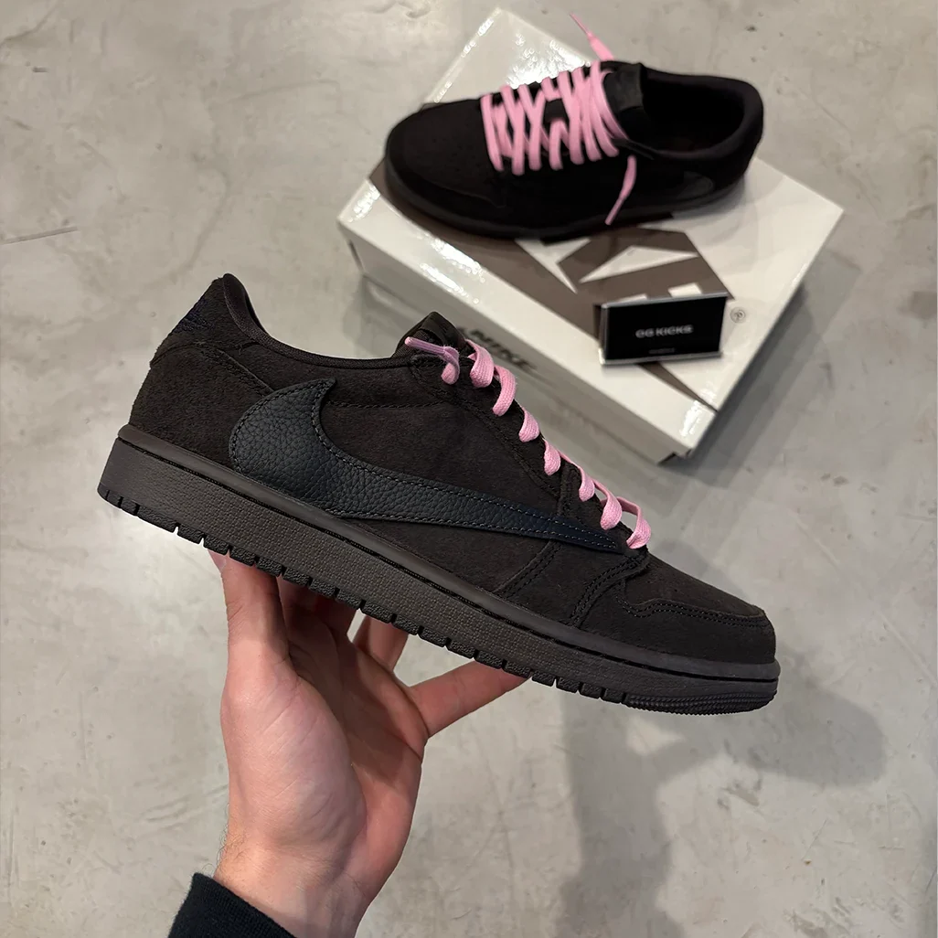 Travis Scott x Air Jordan 1 Low OG SP Velvet Brown