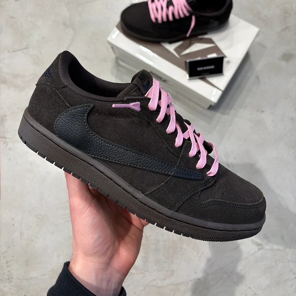 Travis Scott x Air Jordan 1 Low OG SP Velvet Brown