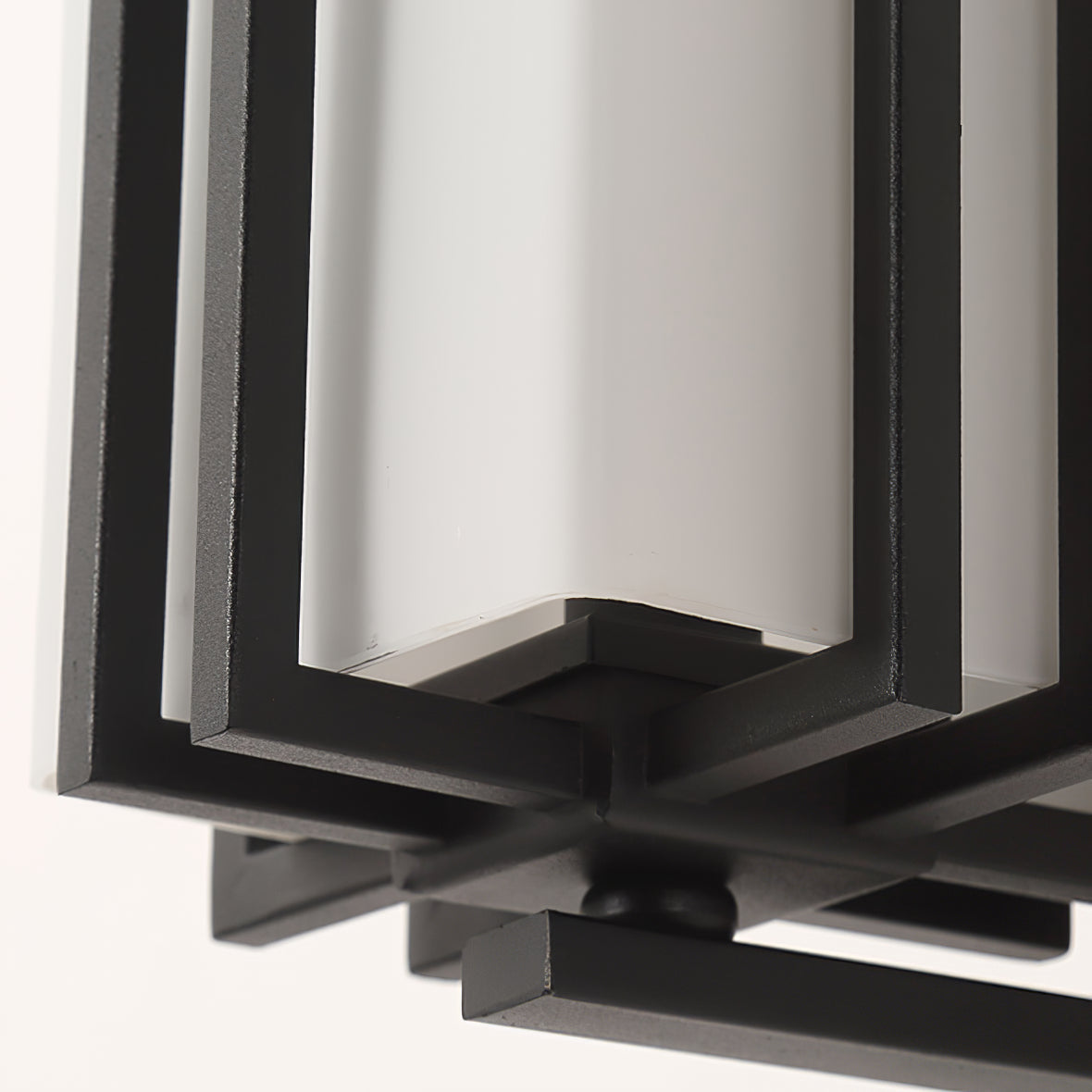 Lampada da parete industriale retrò in ferro e vetro per esterni LED 1 luce