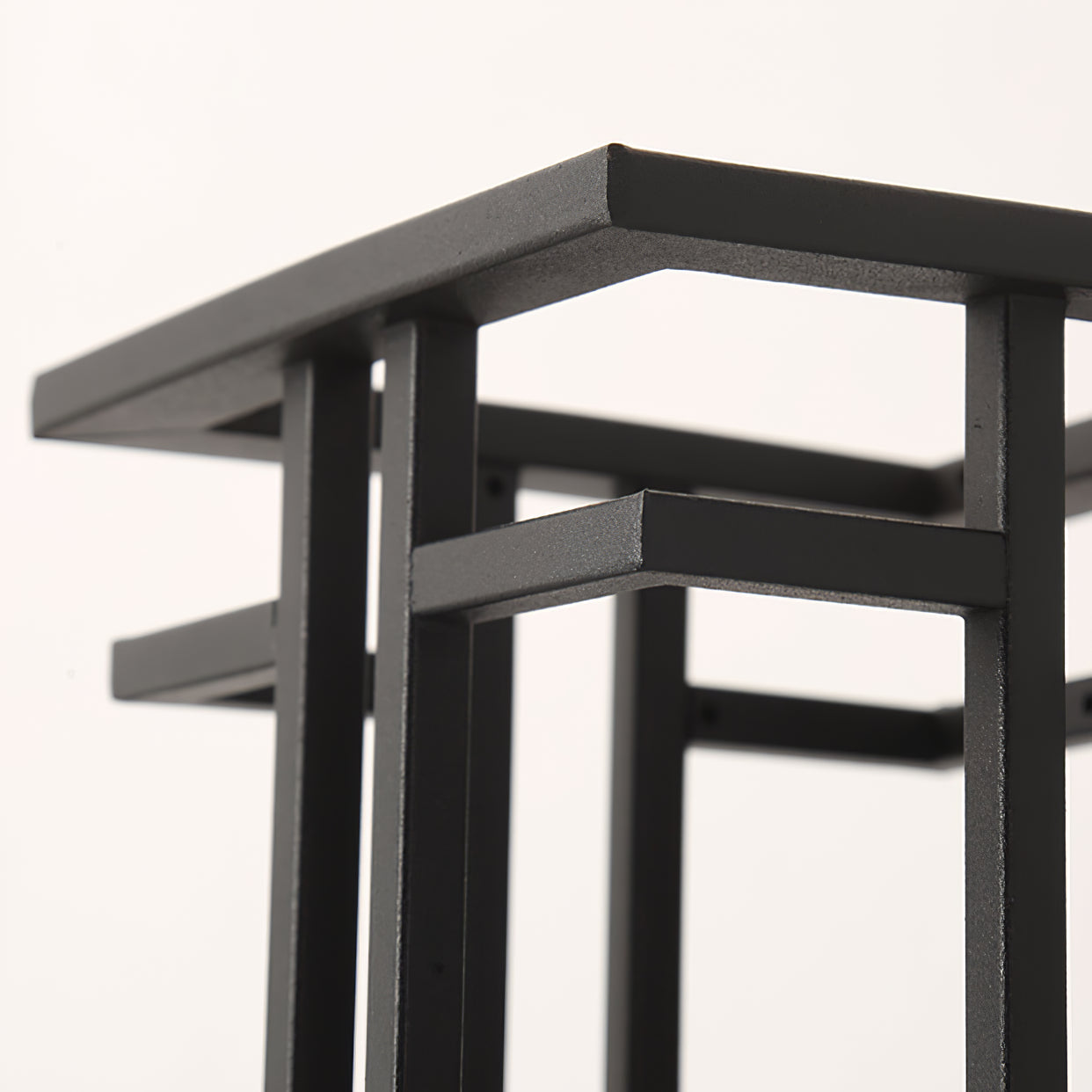 Retro Industrial Iron Glass Outdoor Wall Light LED 1-Light