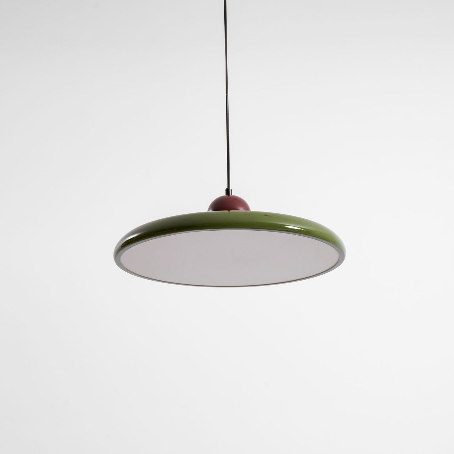 Modern Disc LED Plug-in Pendant Light 1-Light