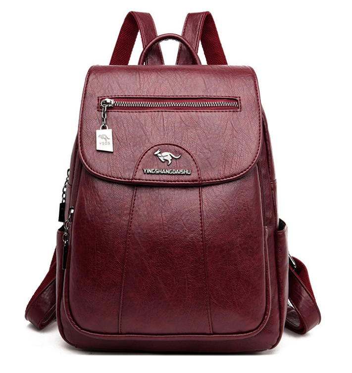 Aurelia High-Quality Everyday Leather Backpack for Women
