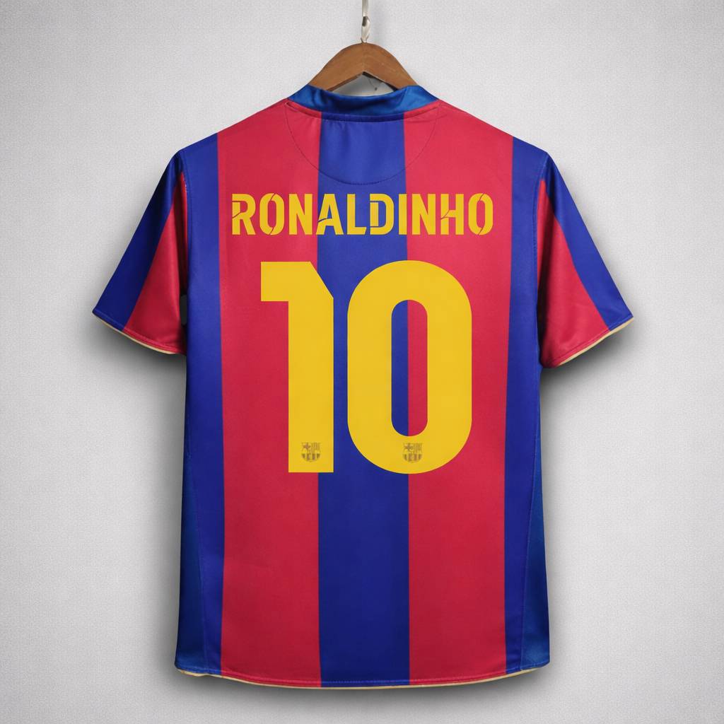 Maglia Home Ronaldinho Barcelona 50° Camp Nou 2007/08