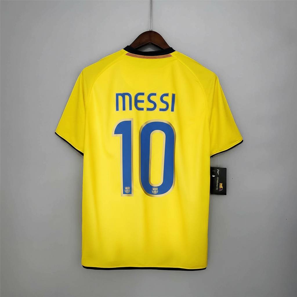 Camiseta de visitante Messi Barcelona 2008/09