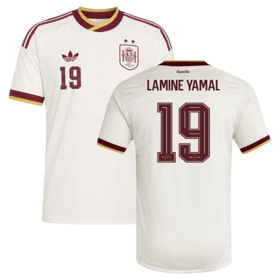 Maglia Away Donna Lamine Yamal Due Stelle Spagna 2026-2027