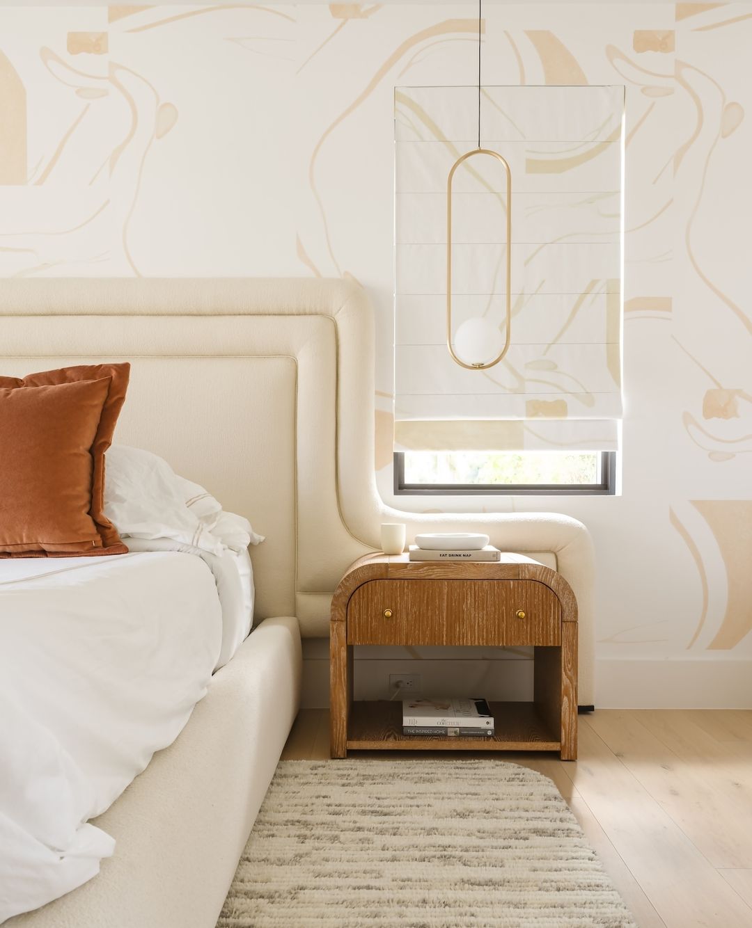 Modern Brass Ring Globe Glass Pendant Light 1-Light