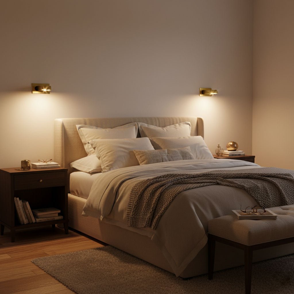 Modern Recessed Rectangular Adjustable LED Wall Sconce 1-Light