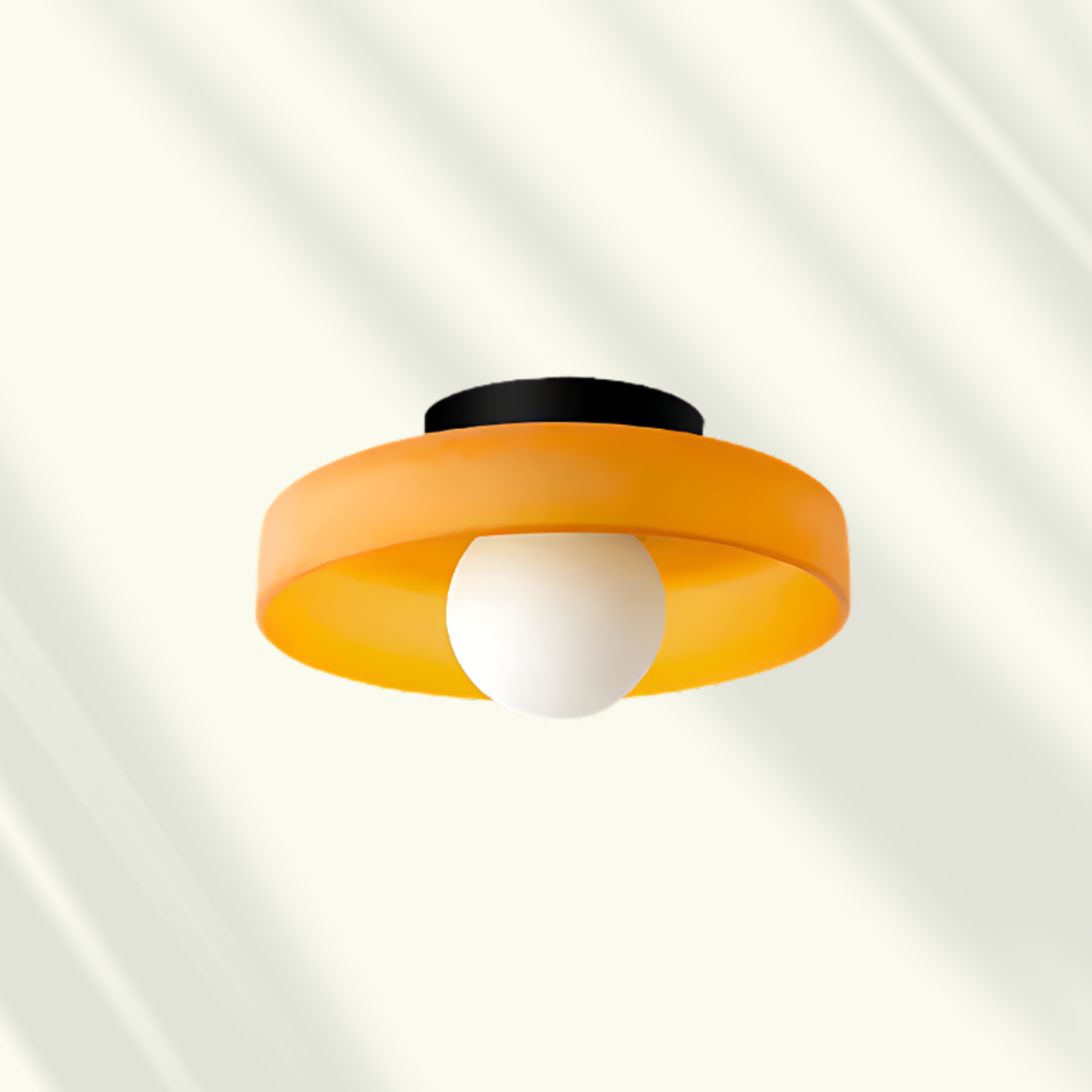 Modern Dimmable LED Ceiling Light Fixture – Energy Efficient Design for Living Room, Bedroom, Office
