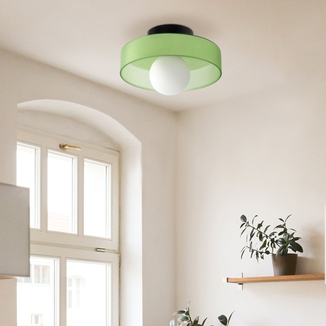 Lampada da soffitto moderna con LED dimmerabile – Design a risparmio energetico per soggiorno, camera da letto, ufficio