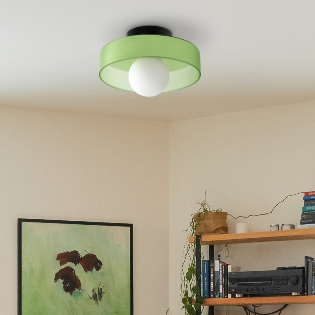 Lampada da soffitto moderna con LED dimmerabile – Design a risparmio energetico per soggiorno, camera da letto, ufficio