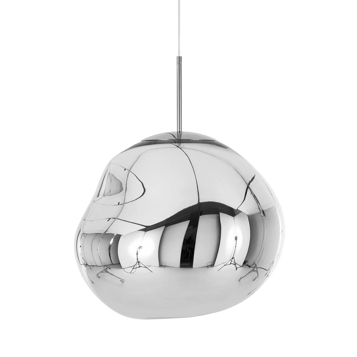 Modern Lava Glass Dome Pendant Light 1-Light