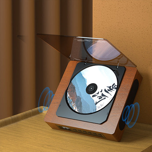 NovaRetro Vintage Bluetooth CD Player With USB-C Port