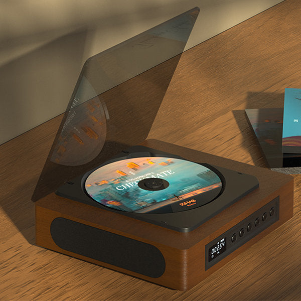Lettore CD vintage Bluetooth NovaRetro con porta USB-C