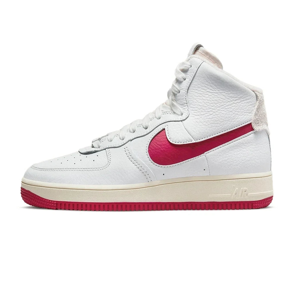 Nike Air Force 1 High Sculpt White Gym Red Alabaster W