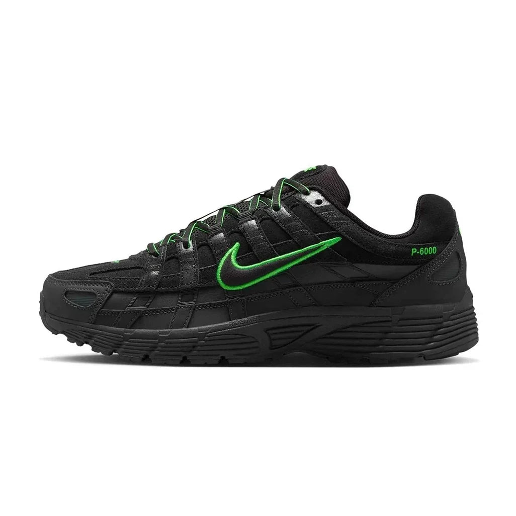 Nike P-6000 PRM Black Green Strike