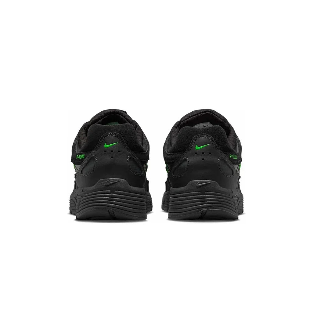 Nike P-6000 PRM Black Green Strike