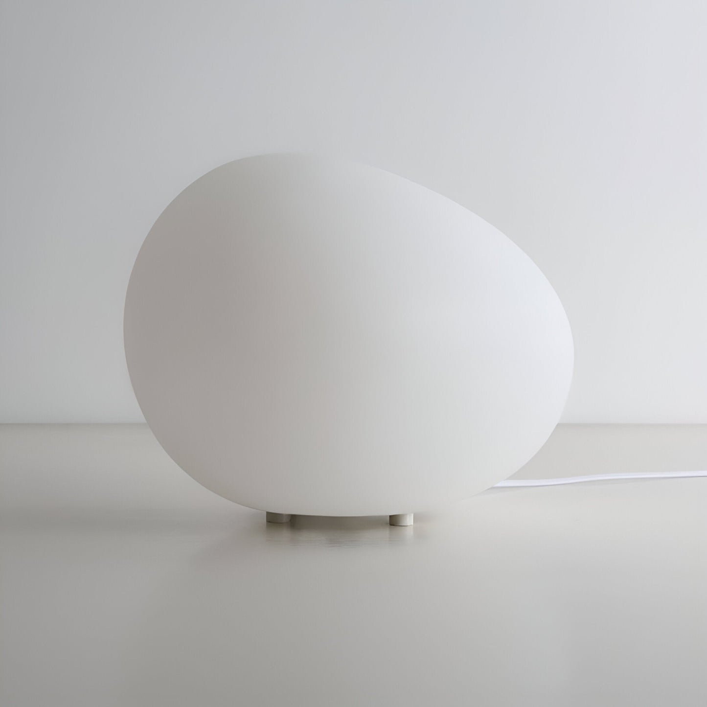 Nordic Stone-Shaped LED Table Lamp 1-Light