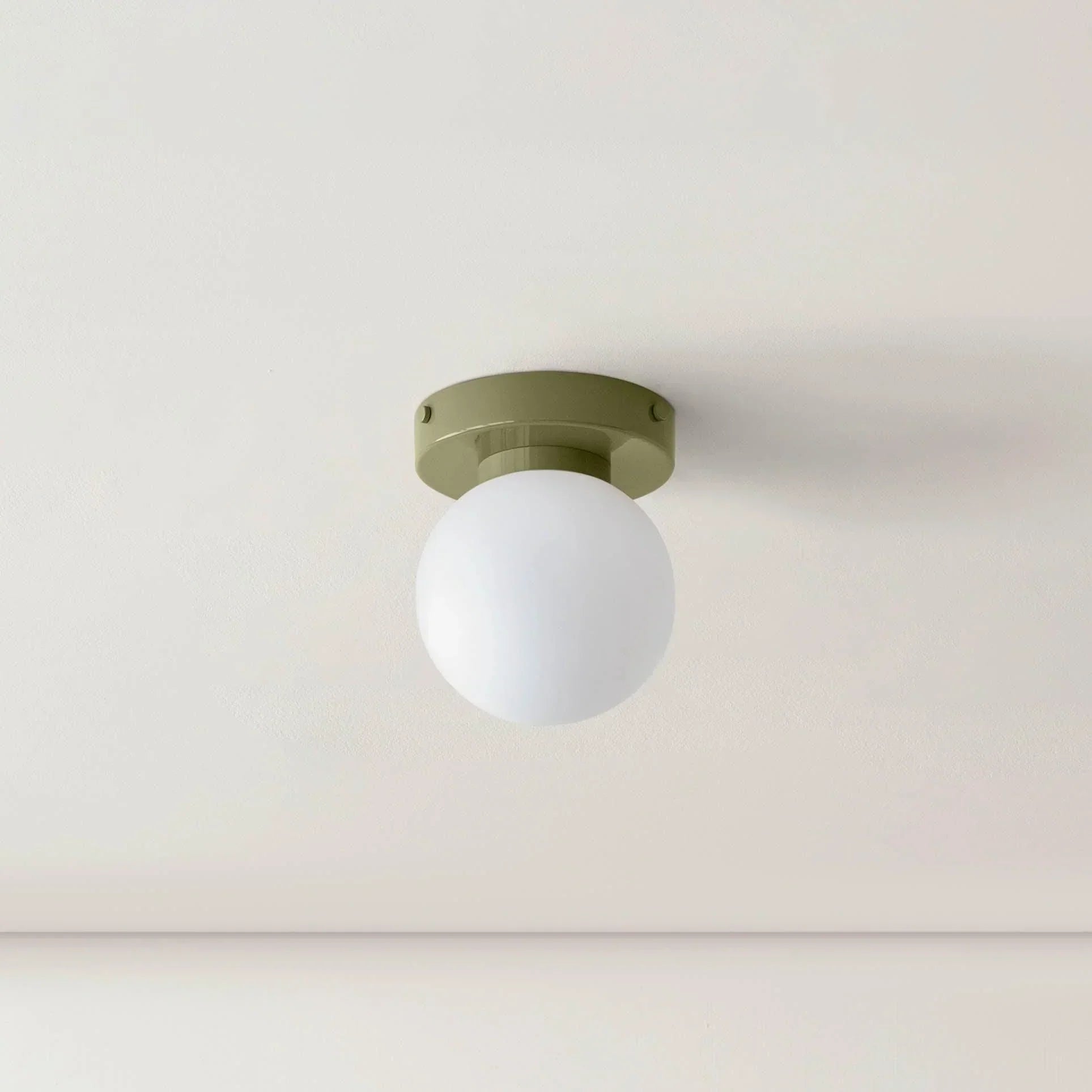 Nordic Glass Globe Wall Sconce LED 1-Light