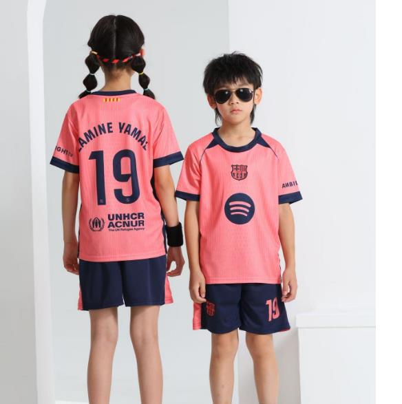 Set maglia e pantaloncini da calcio per bambini – Lamine Yamal
