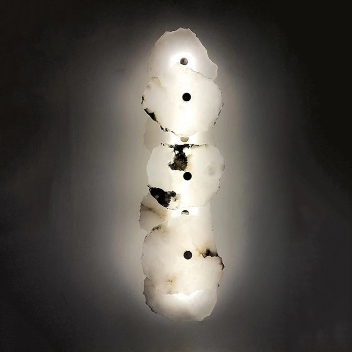Modern Irregular Marble Wall Sconce LED 1-Light