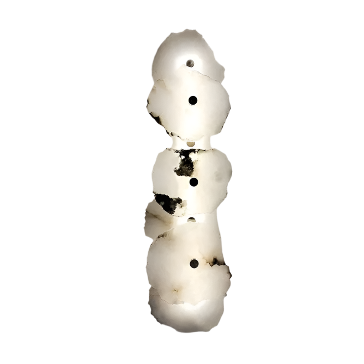 Modern Irregular Marble Wall Sconce LED 1-Light