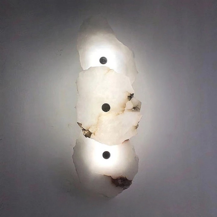 Modern Irregular Marble Wall Sconce LED 1-Light