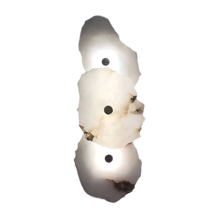 Modern Irregular Marble Wall Sconce LED 1-Light
