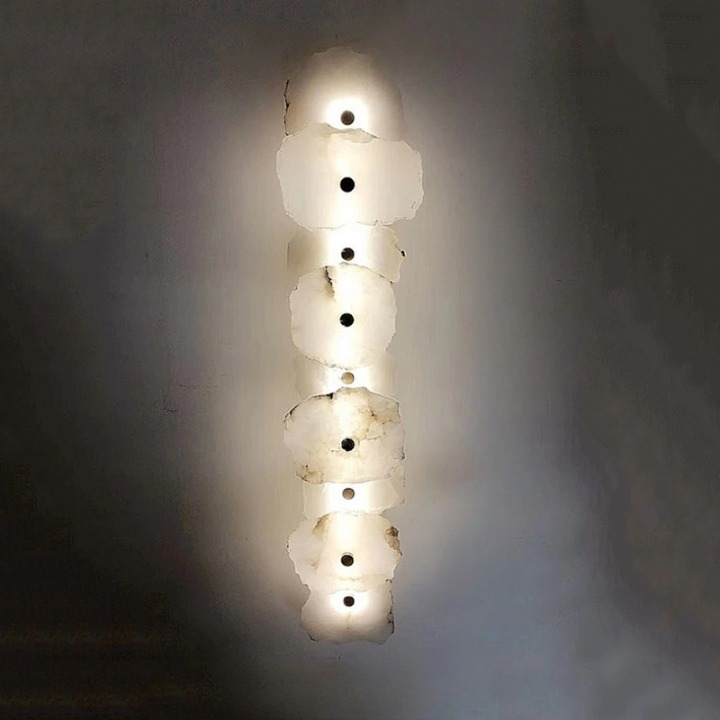 Modern Irregular Marble Wall Sconce LED 1-Light
