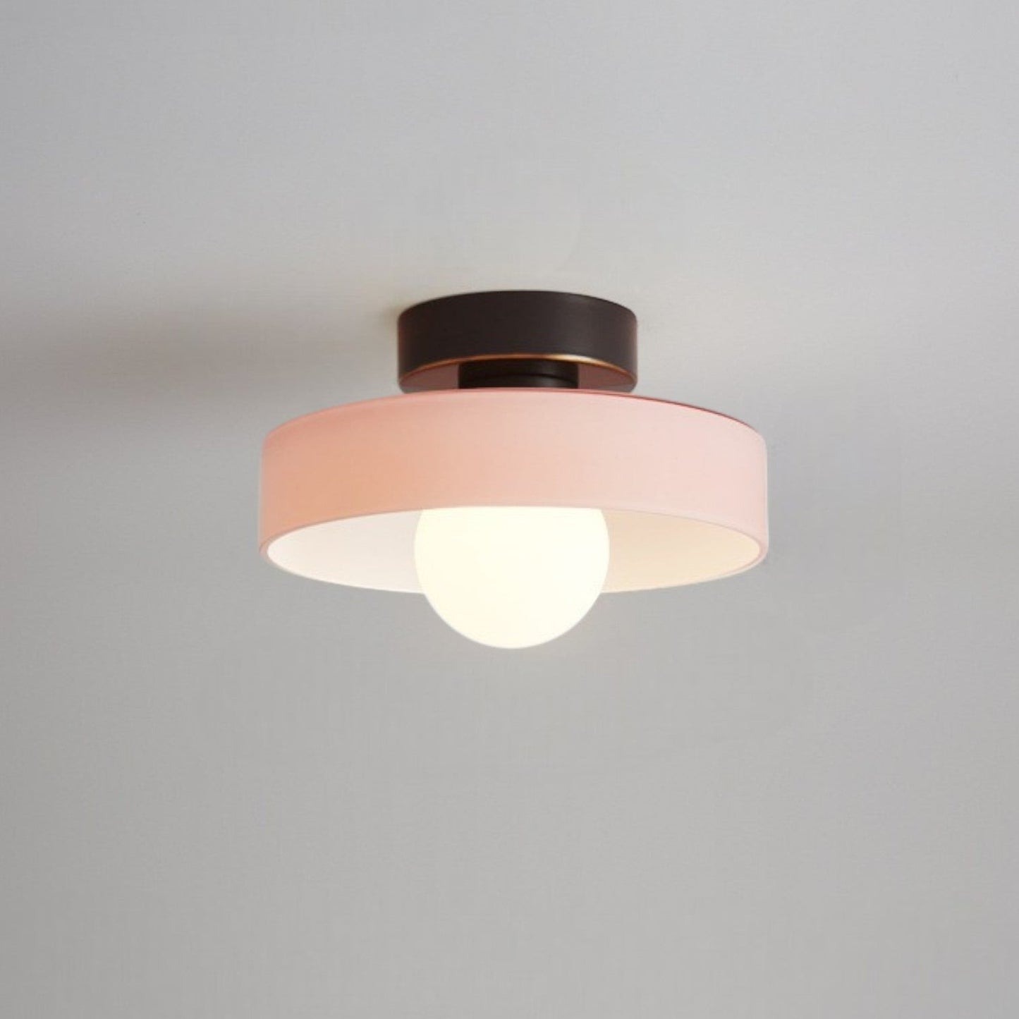 Bauhaus Glass LED Ceiling Light 1-Light