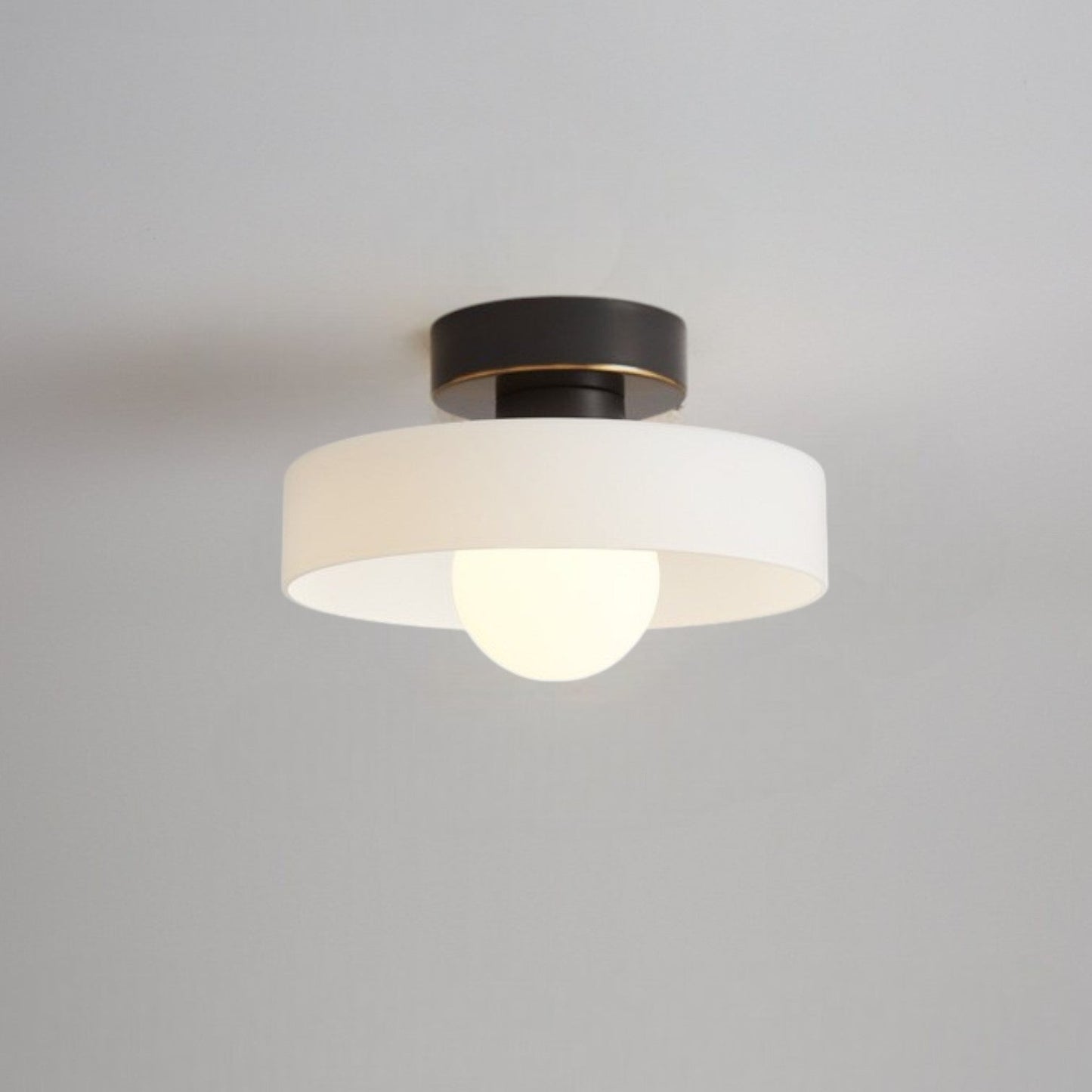 Bauhaus Glass LED Ceiling Light 1-Light